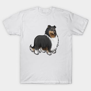 Dog - Rough Collie - Tri-Color T-Shirt